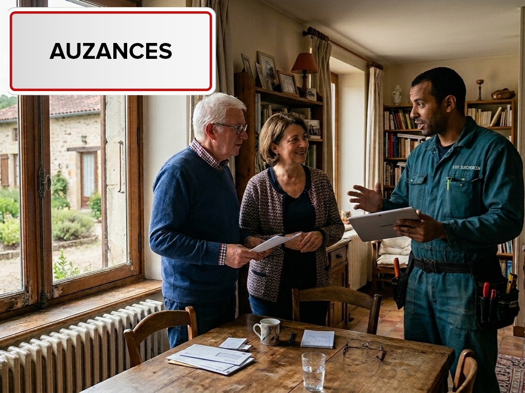 Installation de pompe à chaleur à Auzances (23700) dans la Creuse
